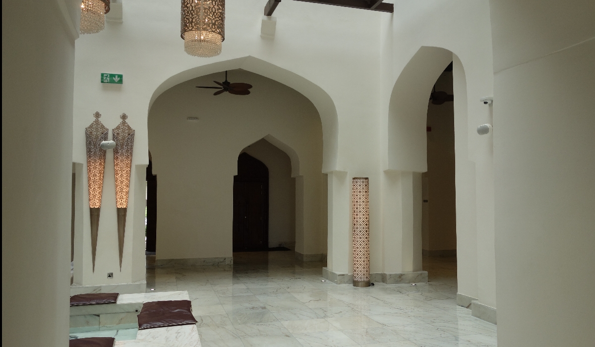 Décoration inspirée du style omanais au Park Hyatt de Stone Town