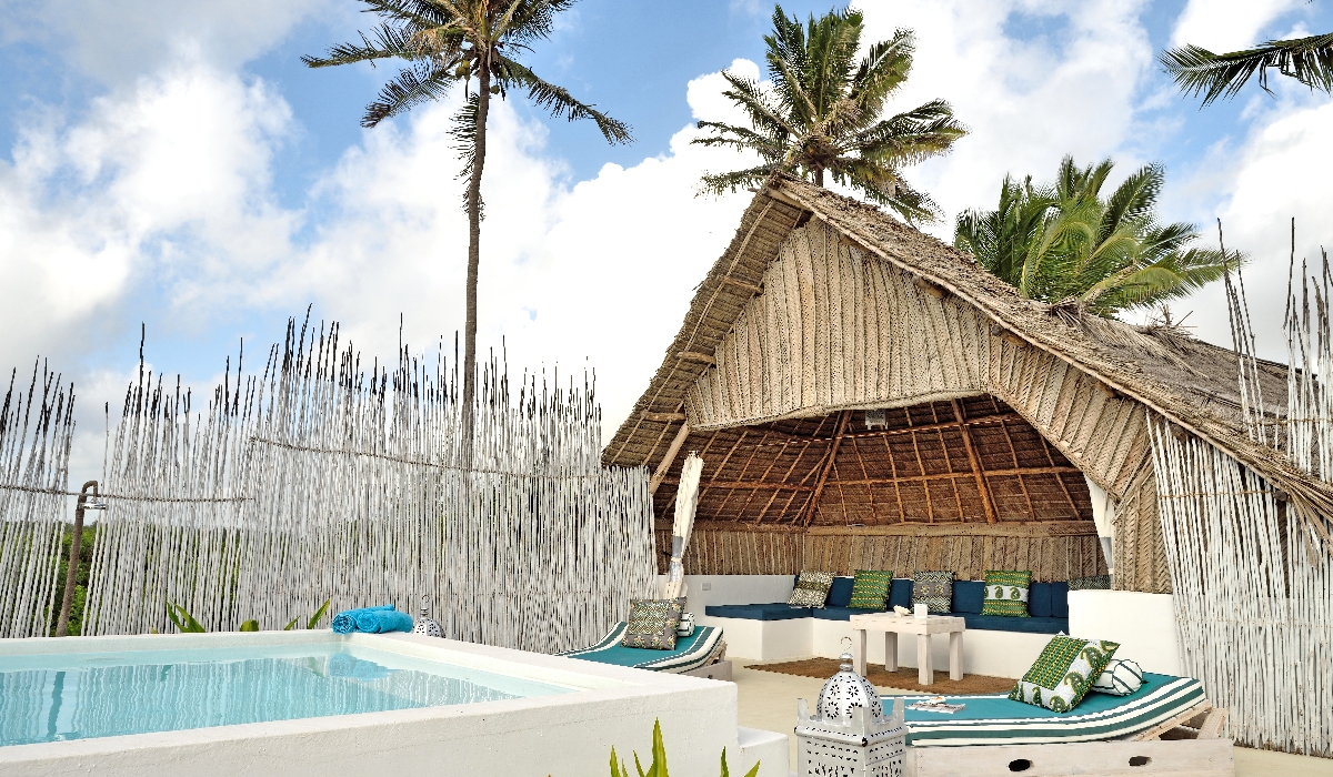 Espace cosy avec piscine privative en rooftop - villas Priya et Kusum - Pingwe, Zanzibar