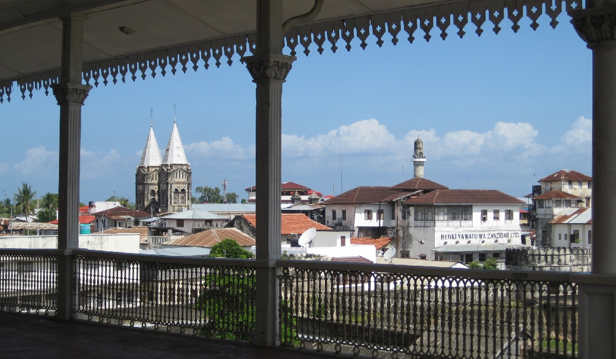 Vue sur les toits de Stone Town, Zanzibar